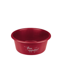 Foderskål Med Lock "Bon Appétit" Cherry Red