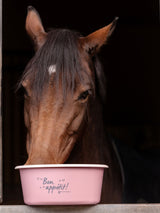 Foderskål Med Lock "Bon Appétit" Linnea Pink