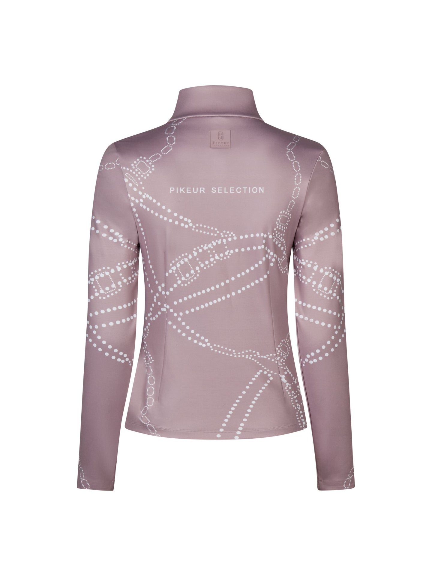 Funktionströja Zip Shirt Ash Mauve