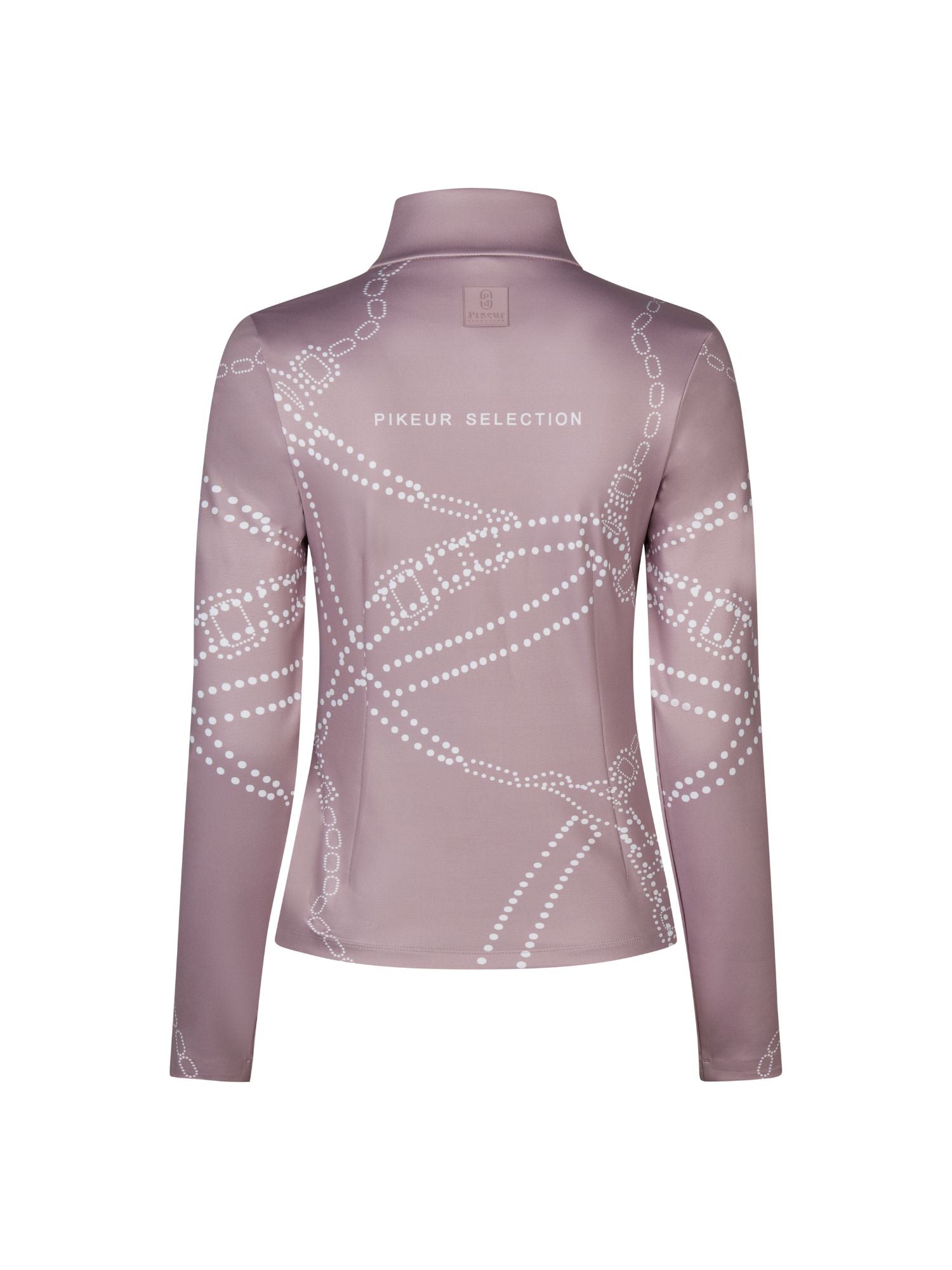 Funktionströja Zip Shirt Ash Mauve