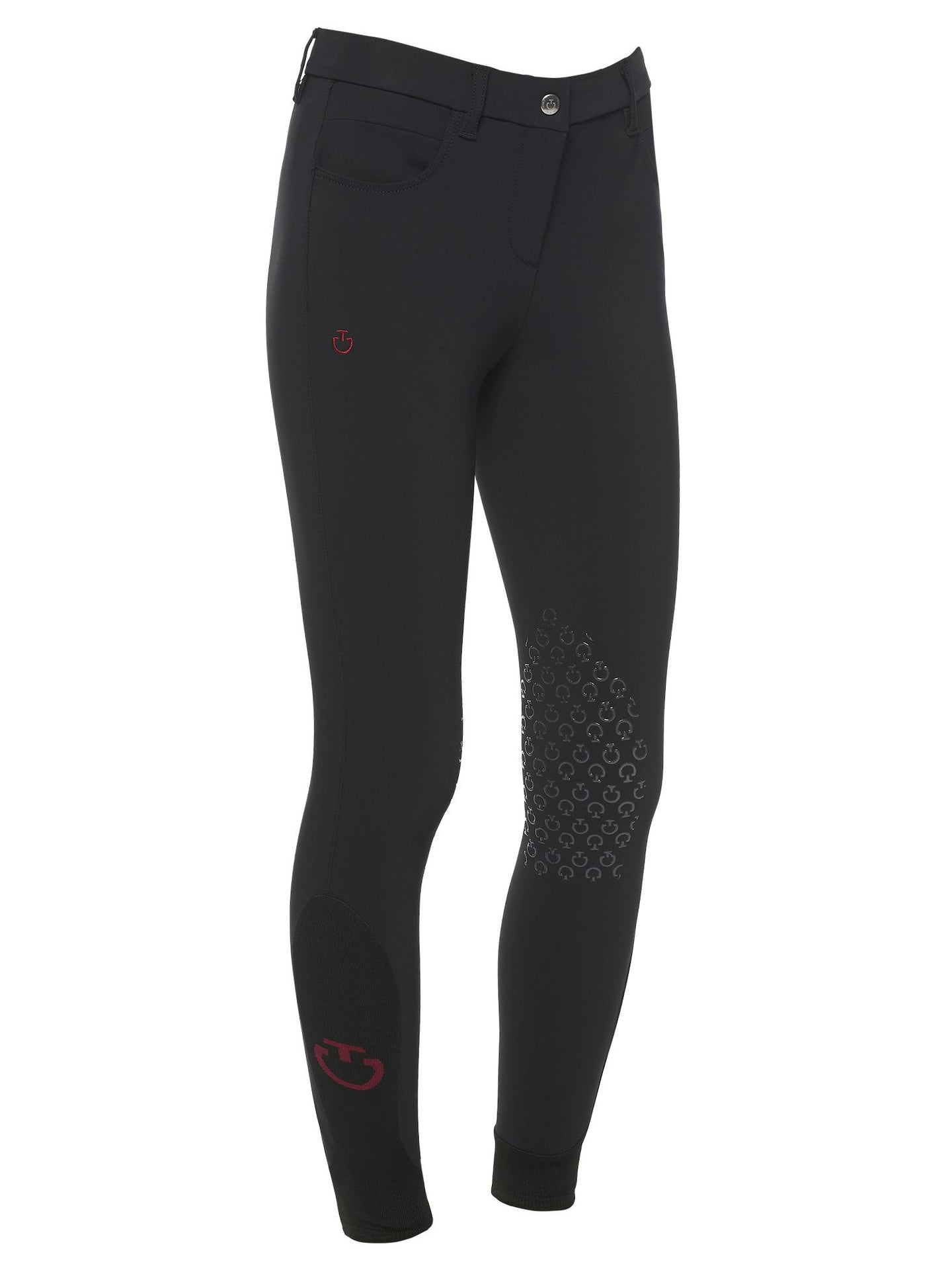 Girls Color Grip Breeches Svart