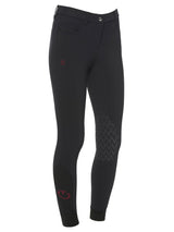 Girls Color Grip Breeches Svart