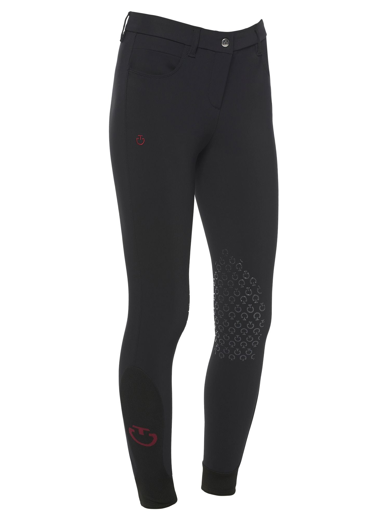 Girls Color Grip Breeches Svart