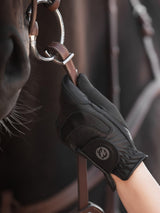 Ridhandske Flexible Grip Vent Svart