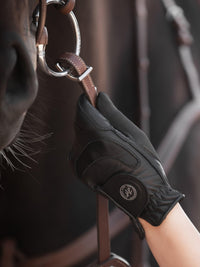 Ridhandske Flexible Grip Vent Svart