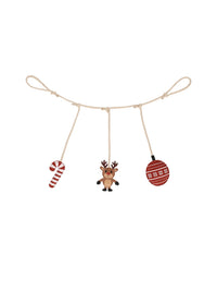 Hästleksak Box Hanger Christmas Rudolph Gift Box Röd