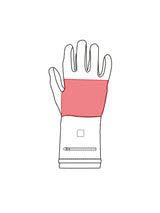 Keep Warm Heating Gloves Svart