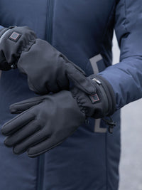 Keep Warm Heating Gloves Svart