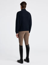 Herrfleece Half Zip Navy