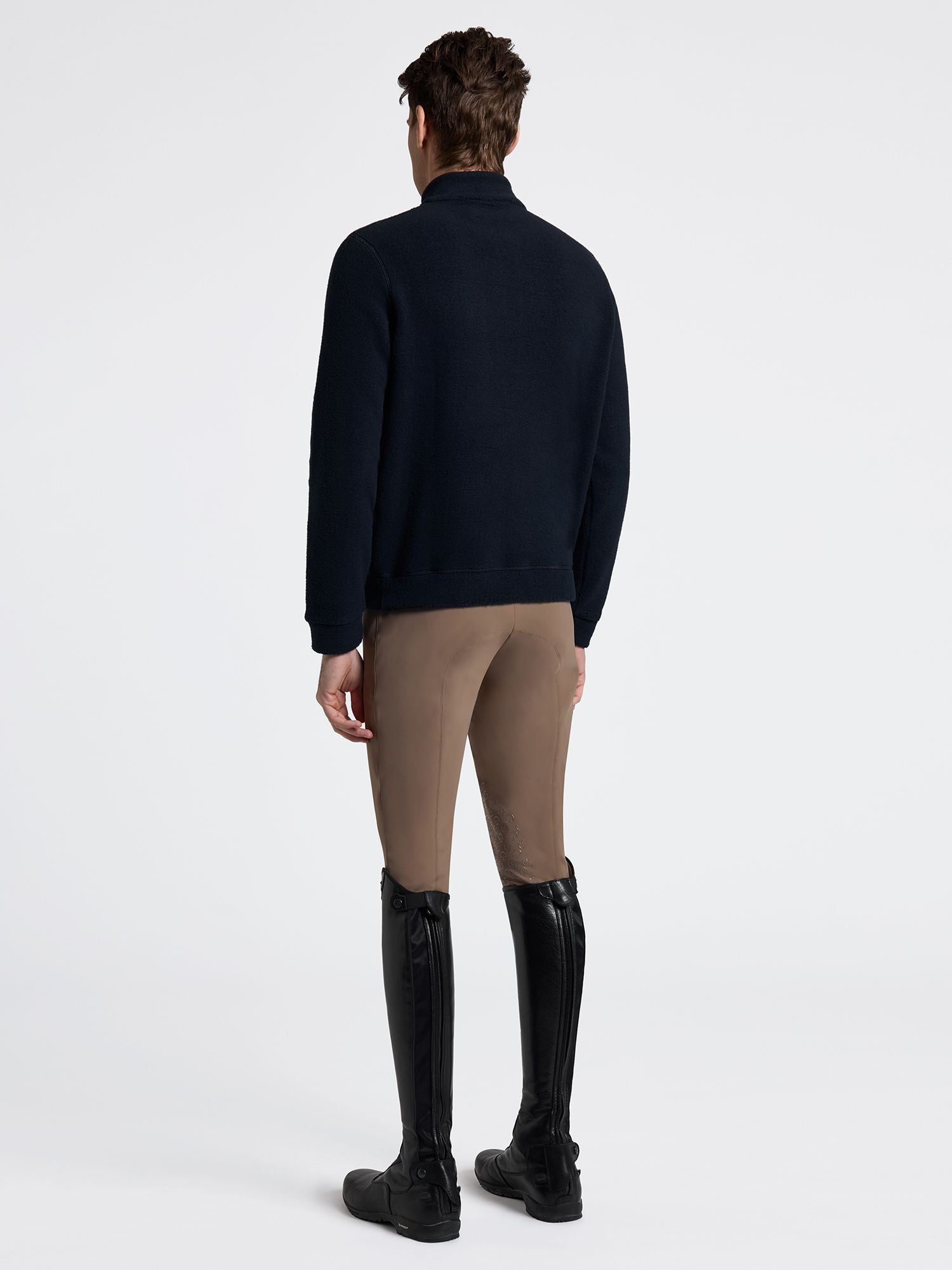 Herrfleece Half Zip Navy