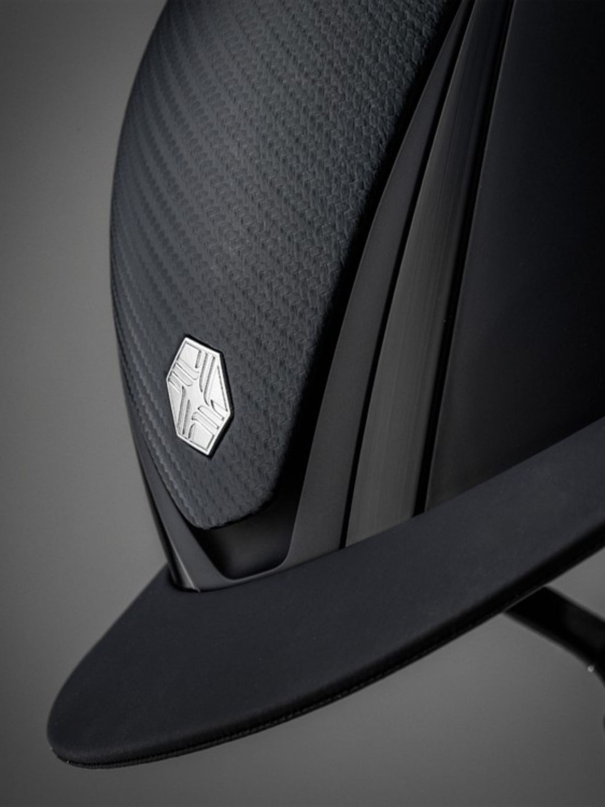 Ridhjälm Hyda Carbon Wide Peak Mips Black Matte/Gloss