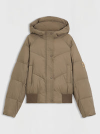 Jacka Marsha Bomber Puffer Walnut