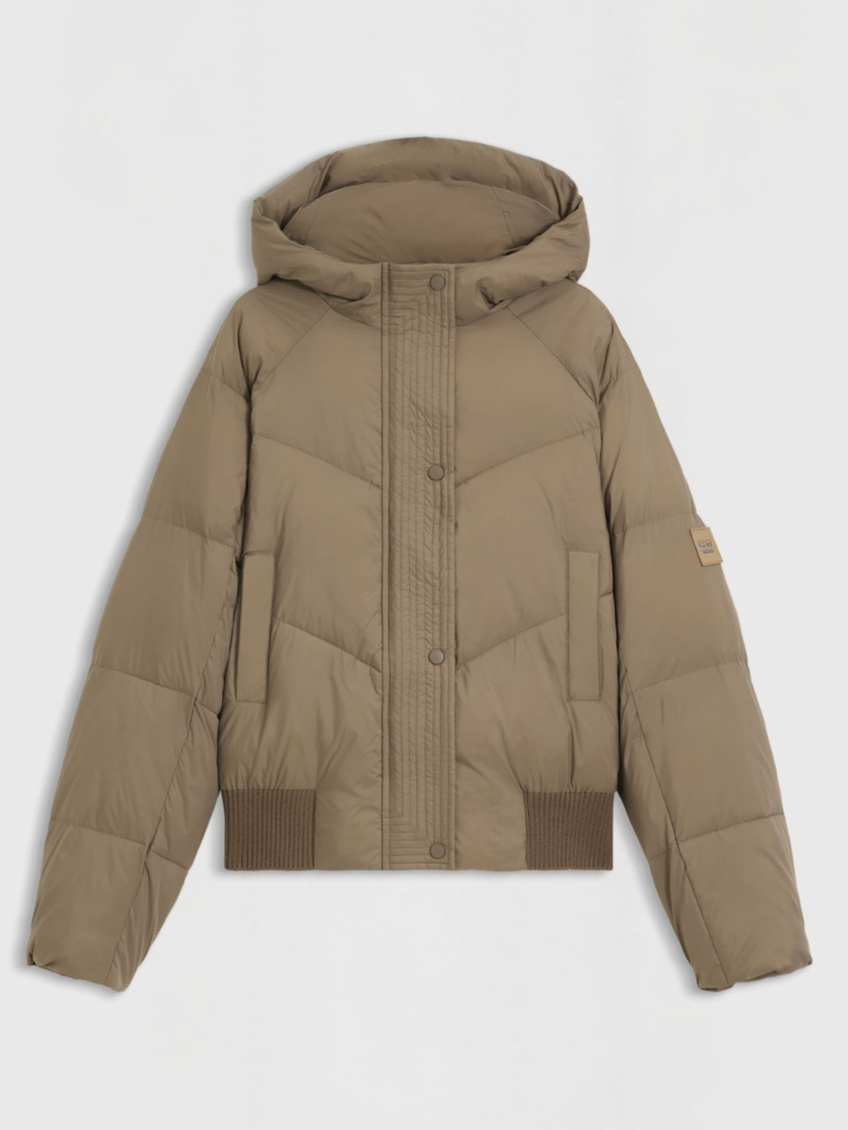 Jacka Marsha Bomber Puffer Walnut