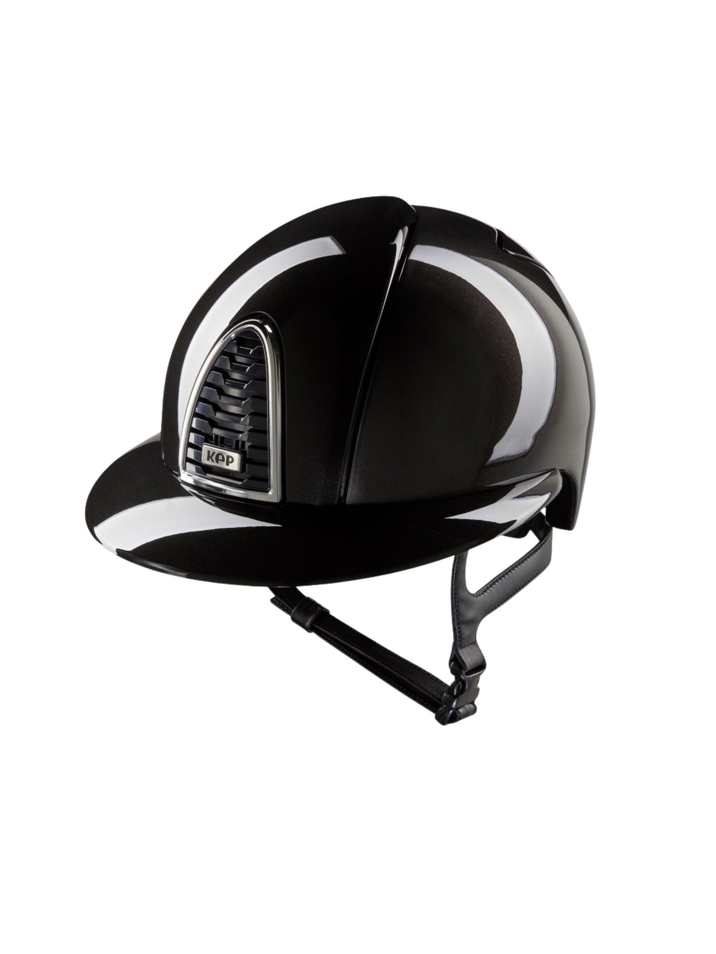 Cromo 2.0 Shine Polo Ridhjälm Inkl Liner Svart
