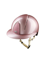 Ridhjälm NOVA Metal Polish Star Polo Cream Chinstrap Pink