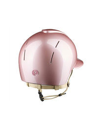 Ridhjälm NOVA Metal Polish Star Polo Cream Chinstrap Pink