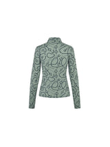 KLLarissa Ladies Mesh Training Shirt Green Agave