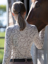 KLLarissa Ladies Mesh Training Shirt Rainy Day