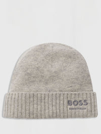 Mössa Ron Beanie Grey Melange
