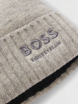 Mössa Ron Beanie Grey Melange