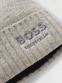 Mössa Ron Beanie Grey Melange