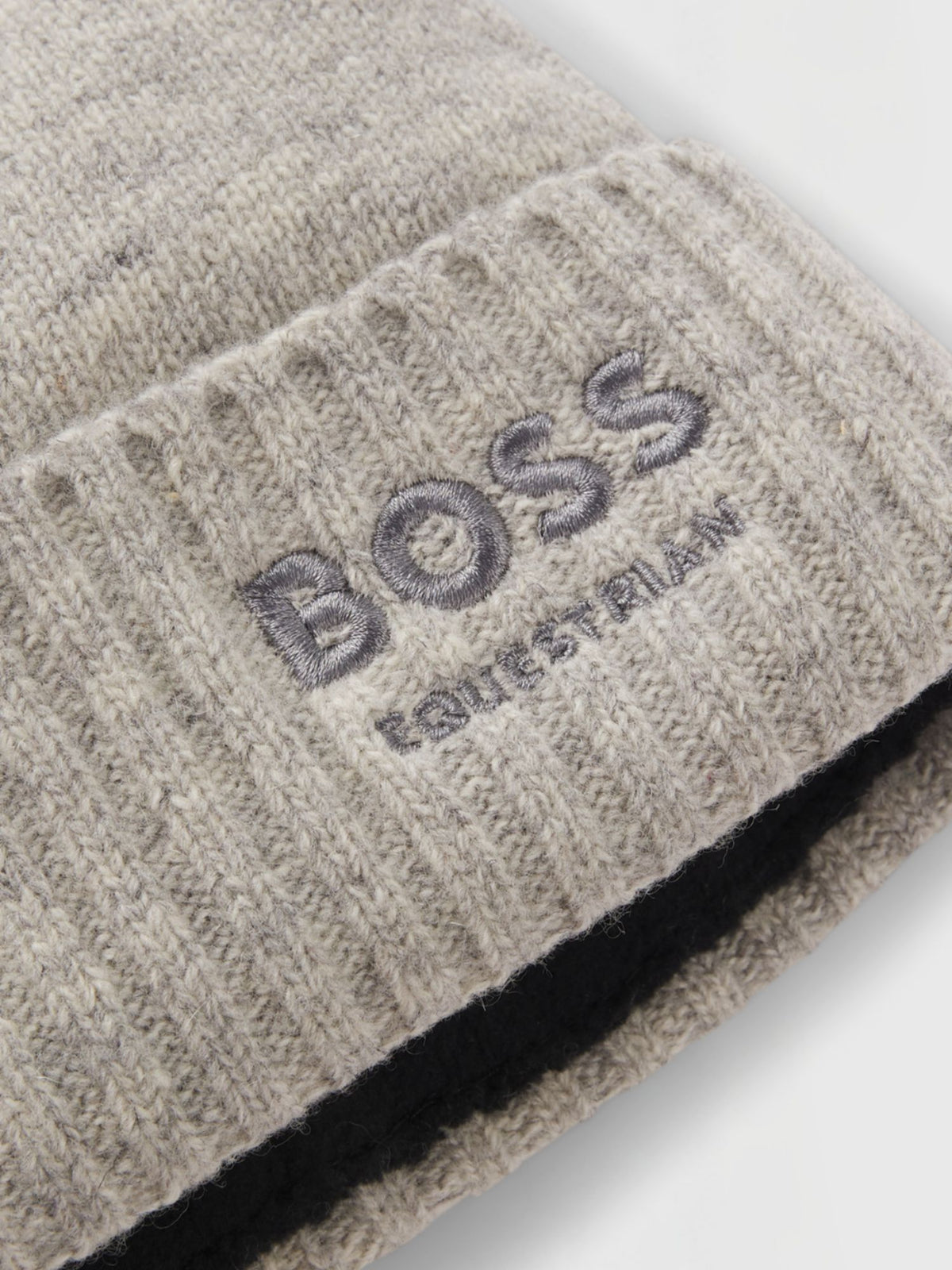 Mössa Ron Beanie Grey Melange