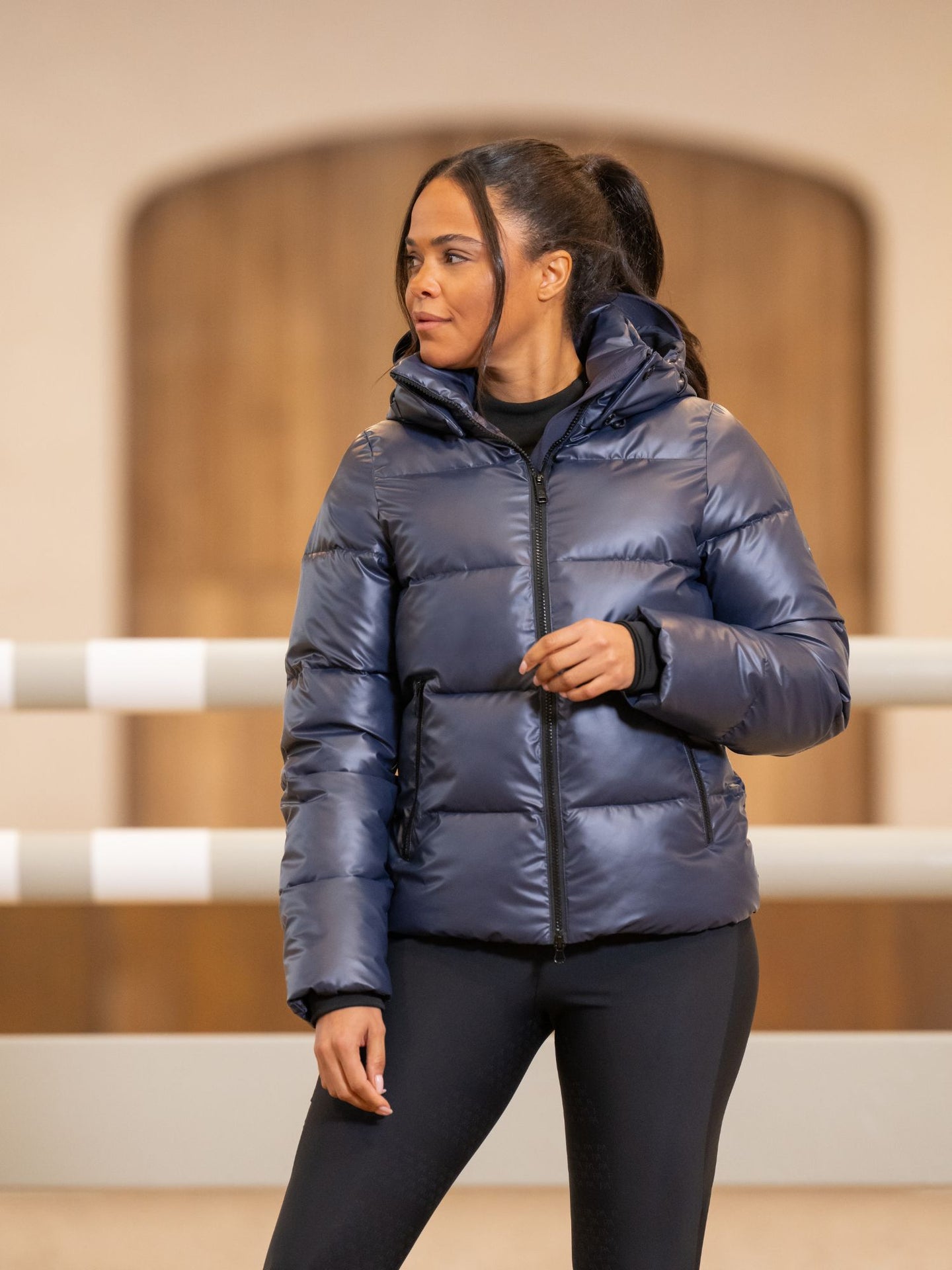 Jacka Quilted Graphite Blue