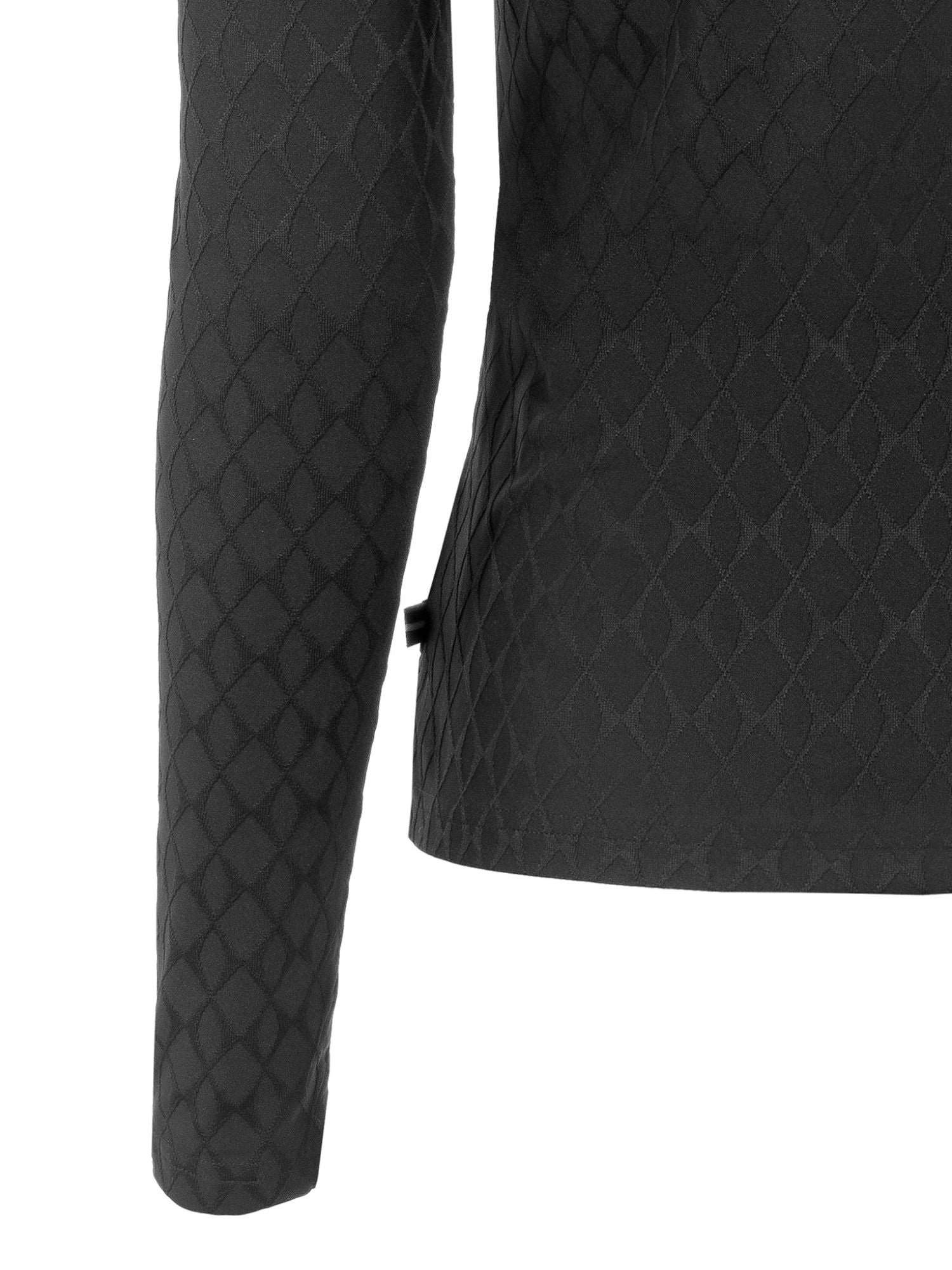 Rabia Stand-Up Collar Shirt Svart