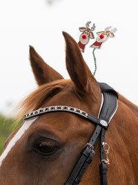 Christmas Bridle Accessory Rudolph