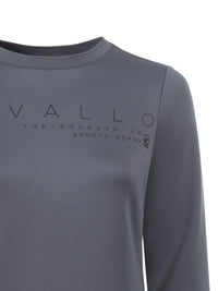 Ruth Round Neck Sweater Steel