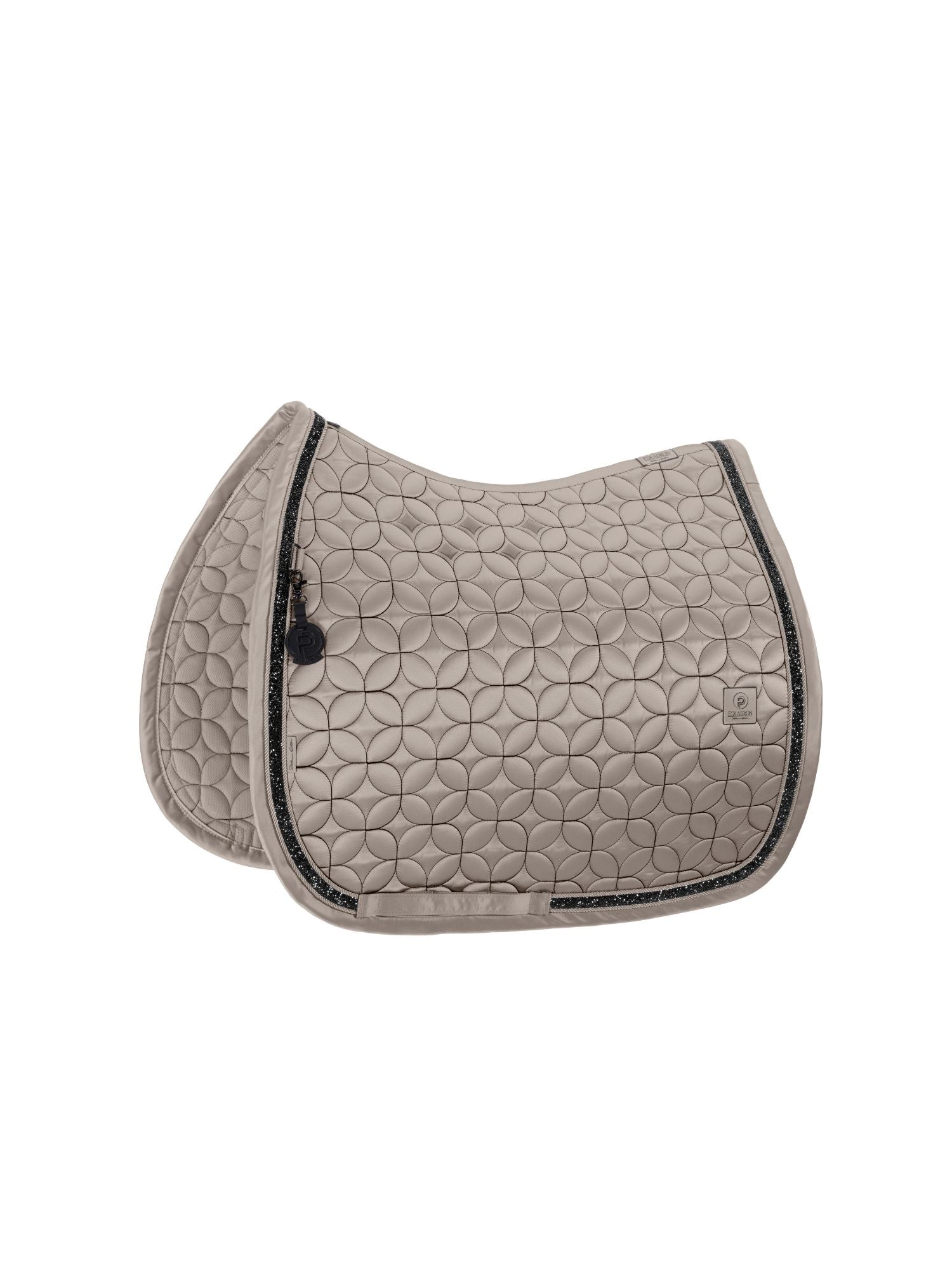 Dressyrschabrak Mattgloss Contrast Jewel Platinum Pale Grey