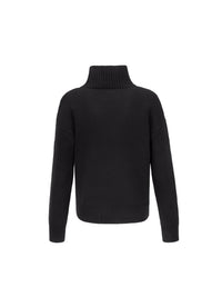 Stickad Tröja Black