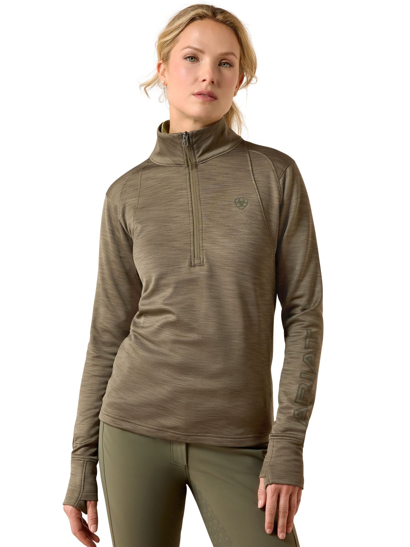 Team EQ Womens 1/2 Zip Pullover Kalamata