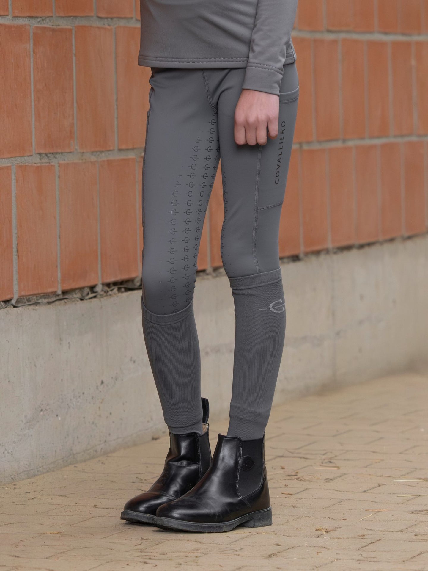 Ridtights Fodrade Full Grip Steel Grey