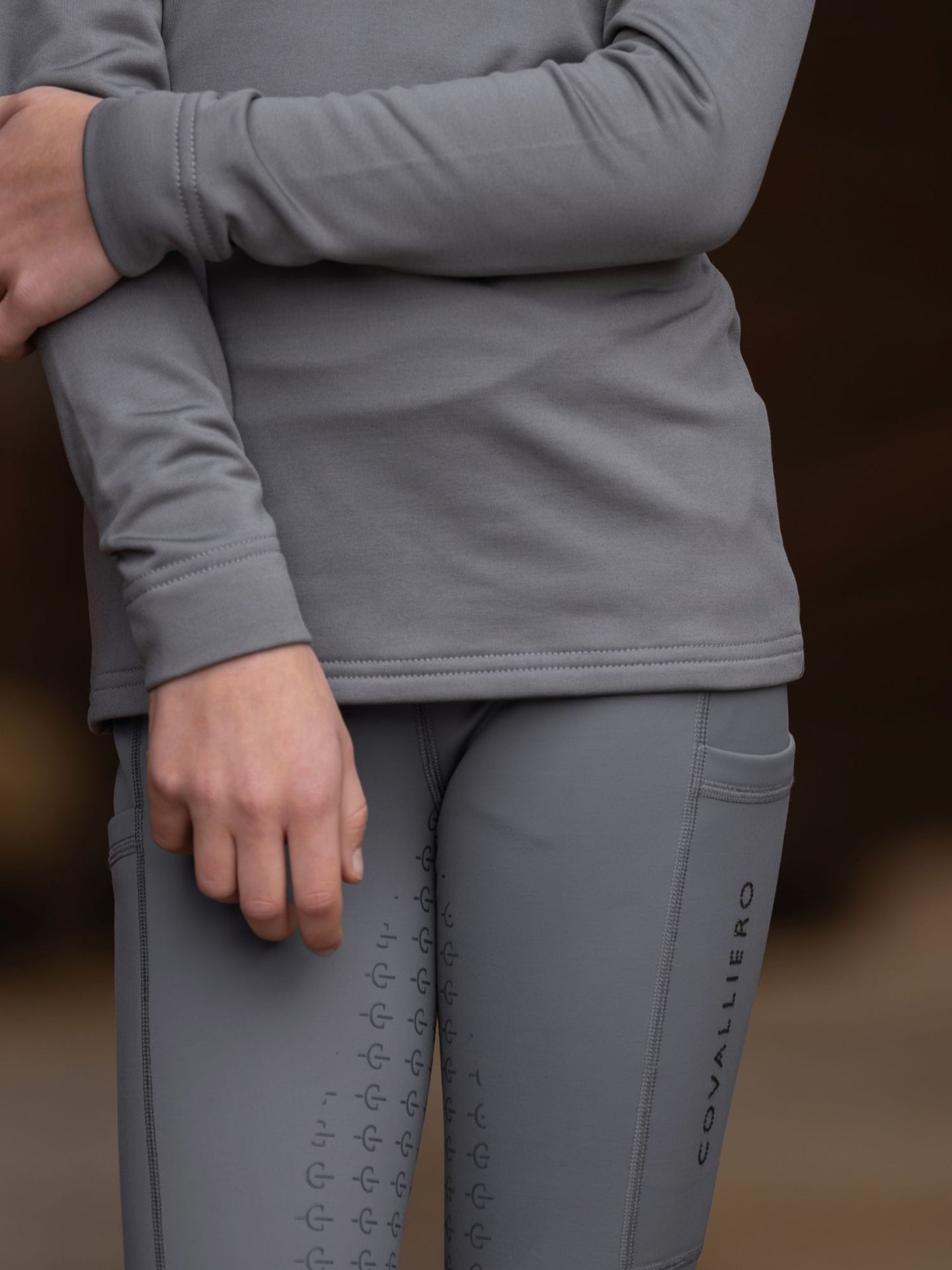 Ridtights Fodrade Full Grip Steel Grey