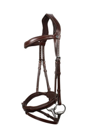 Träns Flash Noseband Signature Sport Brun