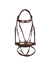 Träns Flash Noseband Signature Sport Brun