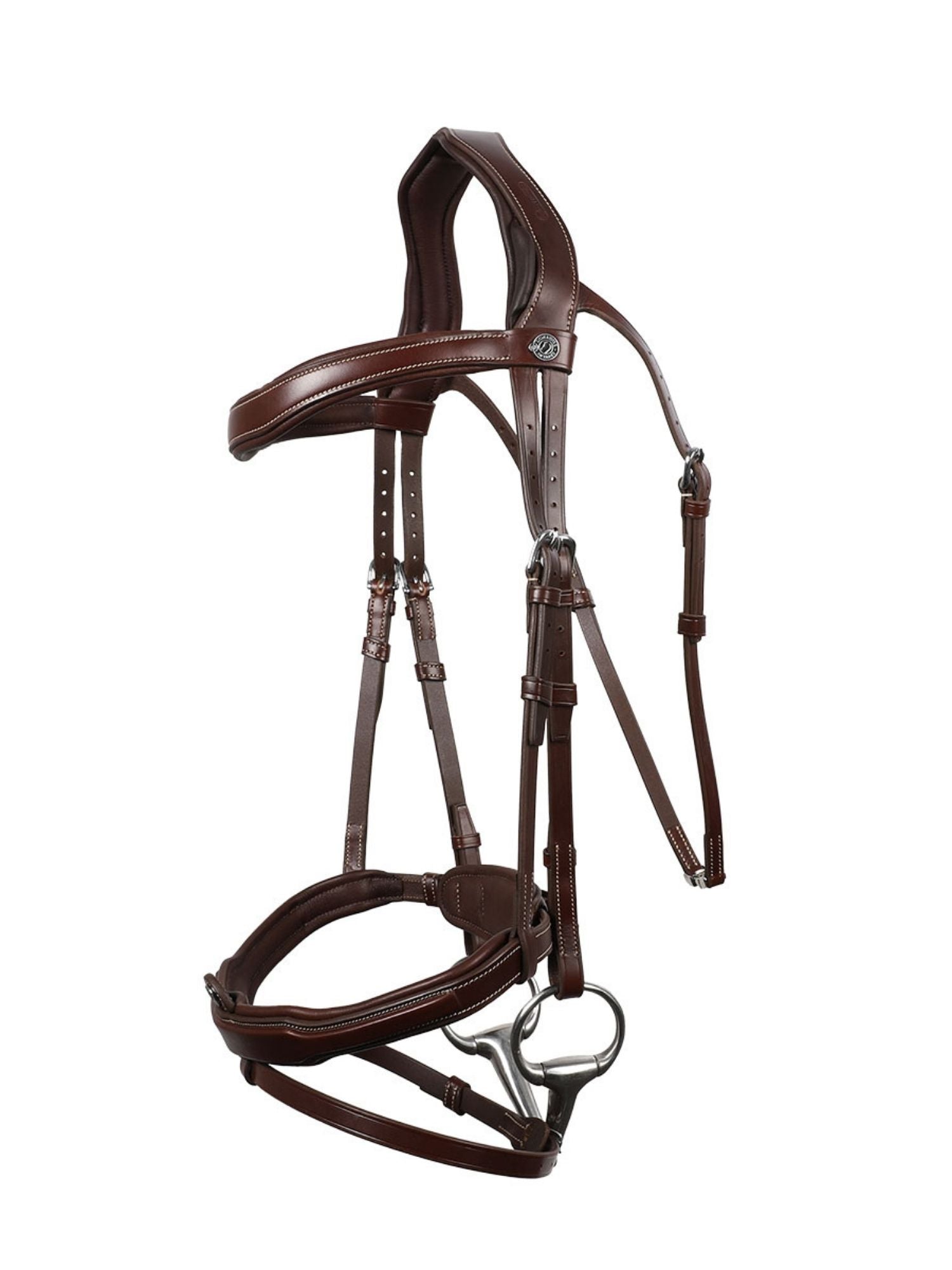 Träns Flash Noseband Signature Sport Brun