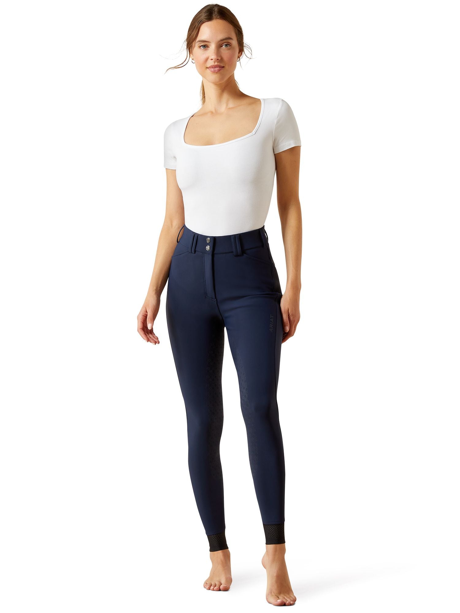 Ridbyxa Fodrad Tri Factor Frost 2.0 Full Grip Navy