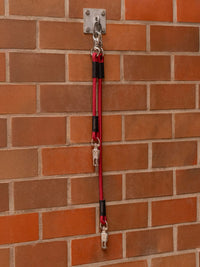 Transportgrimskaft Elastiskt Cherry Red