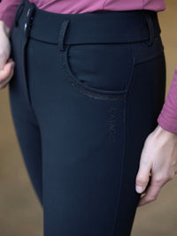 Vinterridbyxa Full Grip Svart