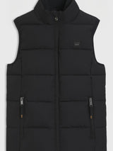 Väst Viola Puffer Dam Svart