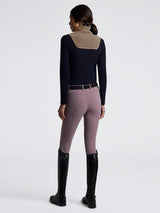 Warm Jersey With Fleece Insert Svart/Walnut
