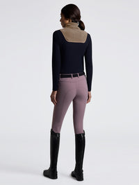 Warm Jersey With Fleece Insert Svart/Walnut