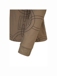 Zip Shirt Slate Brown