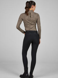 Zip Shirt Slate Brown